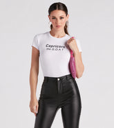 Capricorn The GOAT Graphic Tee
